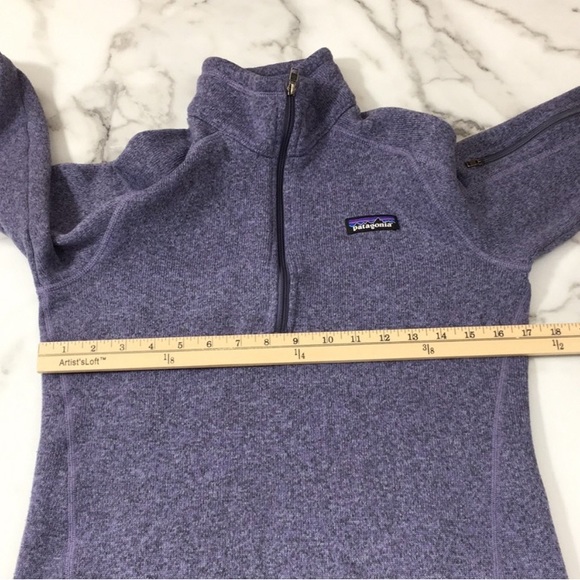 Patagonia women’s better sweater quarter zip fleece size small - Picture 5 of 8